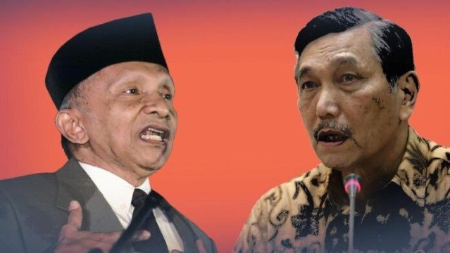 Amien Rais Desak Prabowo Pecat Luhut: Beban Bangsa, Usir Dia Secepatnya!