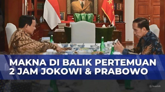 BOCORAN Pertemuan Jokowi-Prabowo!