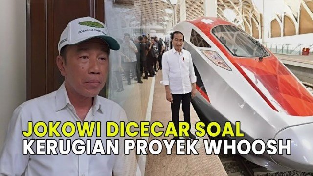 Bikin Repot! Proyek ‘Babon’ Era Jokowi, Setiap Anak Indonesia yang Lahir Harus Menanggung Utang Kereta Whoosh