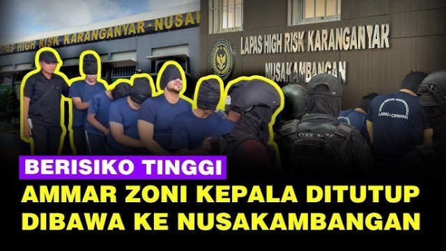 Detik-Detik Ammar Zoni Masuk Sel Isolasi Nusakambangan: Satu Napi Satu Sel, Begini Nasibnya Kini!