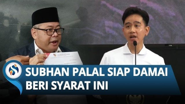 Digugat Rp125 T Gegara Ijazah, Subhan Palal Tantang Gibran 2 Syarat Ini Agar Berdamai, Beranikah?