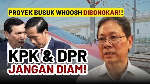 Dukung KPK Selidiki Dugaan Mark Up Kereta Cepat Whoosh, DPR: Pelakunya Harus Diseret ke Jalur Hukum!