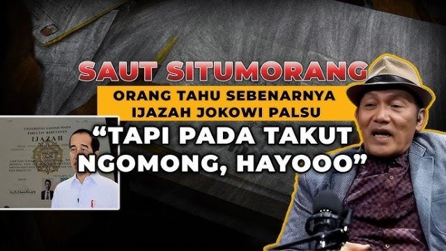 Eks Komisioner KPK: Tak Ada Keraguan Dugaan Ijazah Jokowi Palsu, Potensinya Besar!