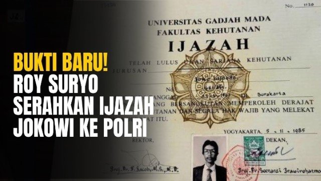Roy Suryo Sebut UGM Bakal Nyatakan ‘Penyesalan’ Sebut Ijazah Jokowi Asli: Kami Tunggu Tanggal Mainnya!