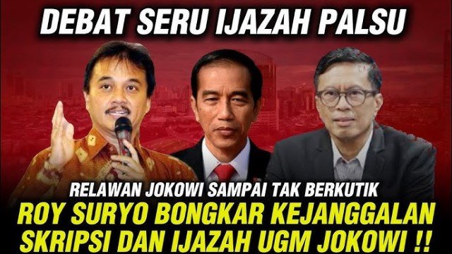 GEGER Ijazah Jokowi, Petinggi Relawan Andi Azwan: Yang Nuding Palsu Itu Teroris!