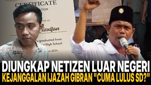 Gibran Harusnya Sudah Dimakzulkan, Ijazah SD dan Usia di Bawah 40 Tak Penuhi Syarat Konstitusi!