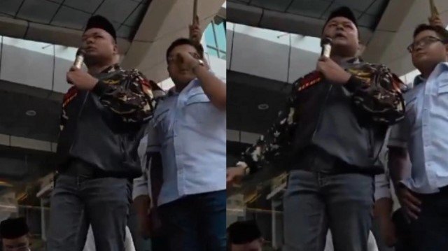HEBOH Orasi Ketua GP Ansor DKI ‘Gorok Leher’ Saat Demo Trans7: Ainul Ternyata Komisaris TransJakarta?