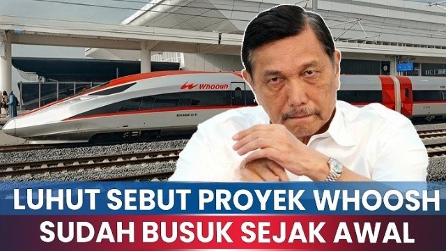Ini Pernyataan Lengkap Luhut yang Sebut Kereta Cepat Whoosh 'Busuk Sejak Awal' - DEMOCRAZY.ID