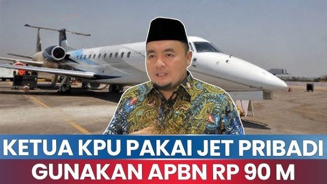 Kacau! 59 Kali Pakai Jet Pribadi Bukan untuk Logistik Pemilu, Ketua KPU Mochammad Afifuddin ‘Hanya’ Disanksi Peringatan Keras DKPP