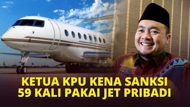 Ketua KPU RI Mochammad Afifuddin Gemar Naik Private Jet Pakai Duit Negara, Harta Kekayaan Ikut Lompat!