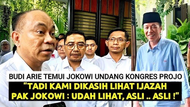 Klaim Jokowi Tunjukkan Ijazah UGM ke Relawan Projo, Budi Arie: Asli-Asli!