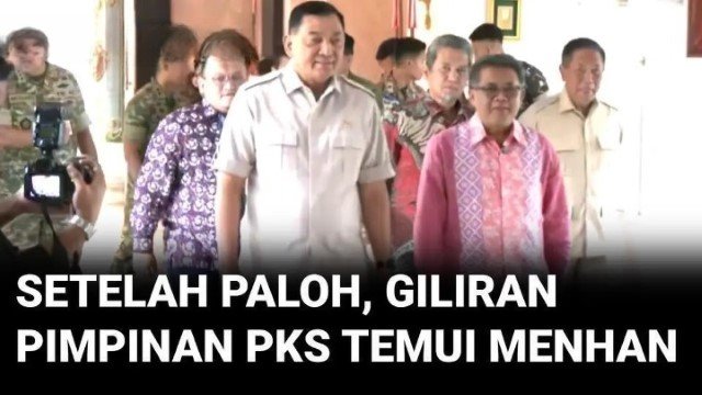 Menhan Sjafrie Bertemu Surya Paloh dan Petinggi PKS, Sinyal Konsolidasi Politik Presiden?