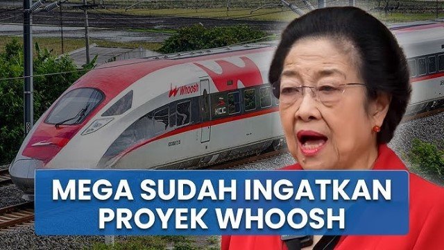 PDIP Ungkap ‘Peringatan’ Megawati Soal Proyek Kereta Cepat Whoosh Sejak 2015