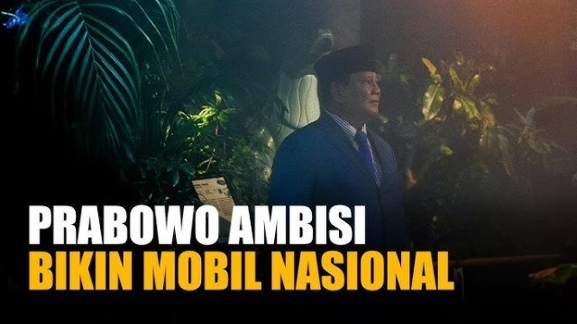 Terungkap! Bukan Maung, Ini Mobil Nasional yang Diduga Mau Dibangun Prabowo