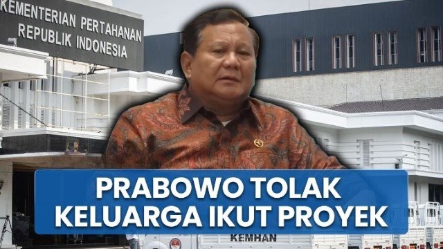 Prabowo Tegas Larang Keluarga Ikut Proyek Pemerintah: Saya Coret Perusahaan yang Ada Keluarga Saya!