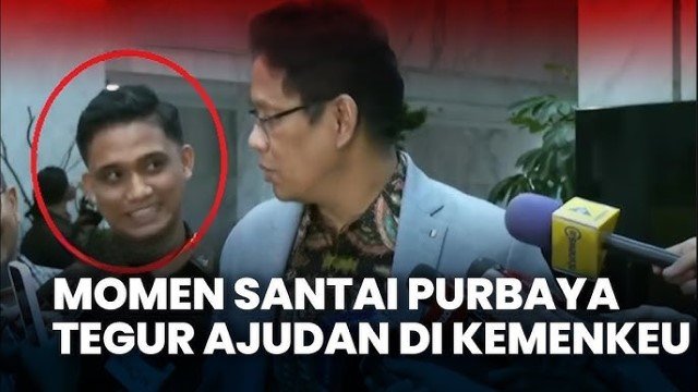 Purbaya Tegur Ajudan karena Minta Wartawan Akhiri Wawancara, Menkeu: Ngapain Lu Nyuruh Pulang?