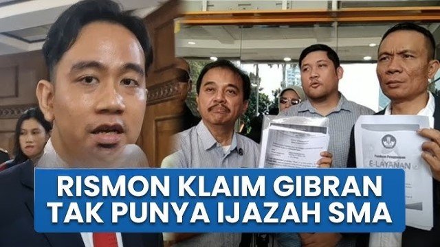 Rismon Sianipar Bongkar Dugaan Kejanggalan Ijazah Gibran: Enggak Ada Ijazah SMA-nya!