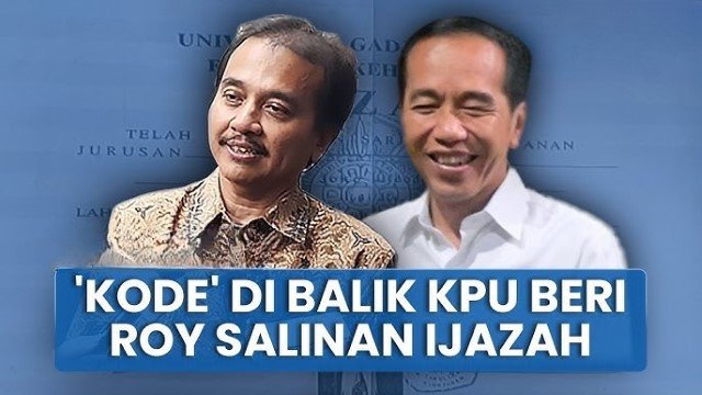 Rocky Gerung: Langkah KPU Serahkan Salinan Ijazah Jokowi ke Roy Suryo Merupakan Jalan Pembuktian ‘Kepalsuan’!