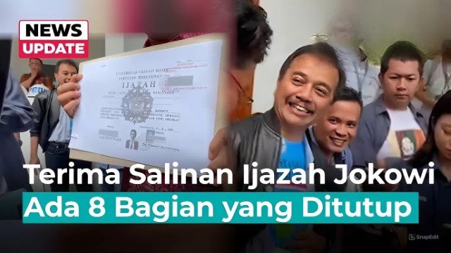 Roy Suryo Tuding KPU Sengaja Tutupi Bukti Kunci: Salinan Ijazah Jokowi ‘Dihancurkan’ Kotak Abu-Abu!