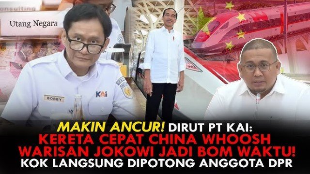 Sebelum Kabur, Sita Harta Jokowi untuk Bayar Utang Kereta Cepat Jakarta–Bandung!