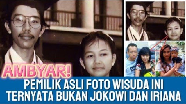 Sebut Foto Wisuda Jokowi Hasil Editan, Bambang Tri: Itu Badan Hari Mulyono, Wajahnya Jokowi!