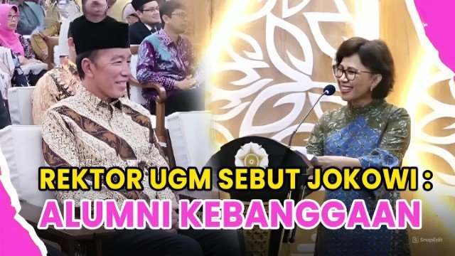 Setiap Posisi Jokowi Terdesak, UGM Tiba-Tiba Bikin Acara Reuni-Dies Natalis: Pola Basi!