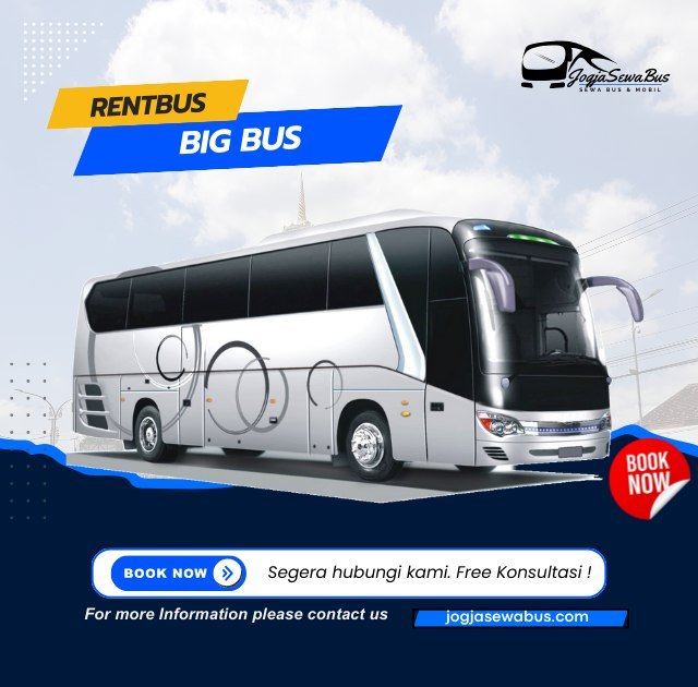 Sewa Bus Jogja Murah & Lengkap Medium 30 Seat - Big Bus Pariwisata 50 Seat (2)