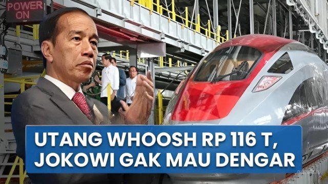Utang Whoosh Membengkak: Jokowi Cuma Senyum, Wantimpres Beri Kode Setop Bicara!