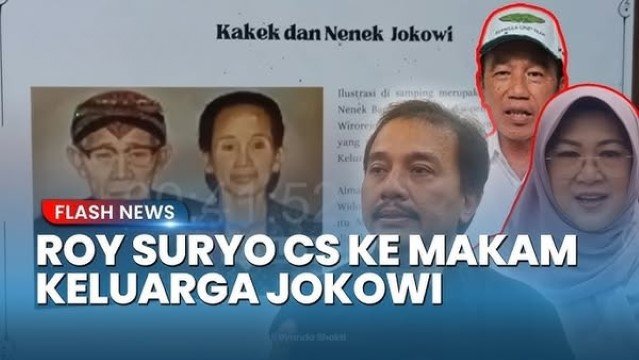 Wisata Dokter Tifa Ke Makam Keluarga Jokowi: Membangkitkan Imajinasi Siapa Sebenarnya Jokowi!