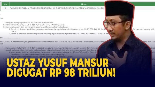 5 Kasus Yusuf Mansur Paling Menggemparkan, Ada yang Rugikan Jemaah hingga Puluhan Miliar?