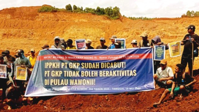 Akhir Perlawanan Raksasa Tambang Harita Group: Tumbang di MA, Diusir Warga Wawonii!