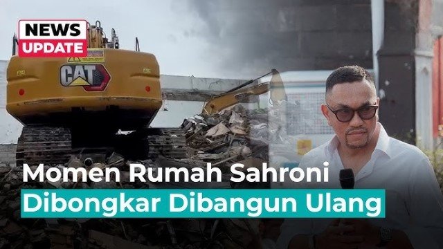 Bangun Ulang dari Puing, 5 Fakta Rumah Ahmad Sahroni Rata dengan Tanah Usai Tragedi Penjarahan