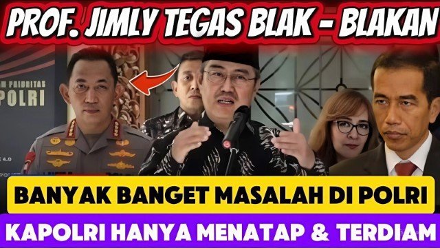 Blak-Blakan! Prof Jimly Beberkan Pungli dan Suap Jabatan ‘Menggurita’ di Tubuh Polri