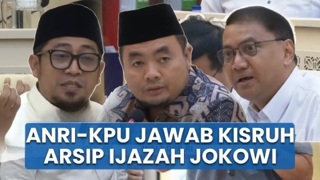 DPR ‘Cecar’ ANRI dan KPU soal Arsip Ijazah Jokowi!
