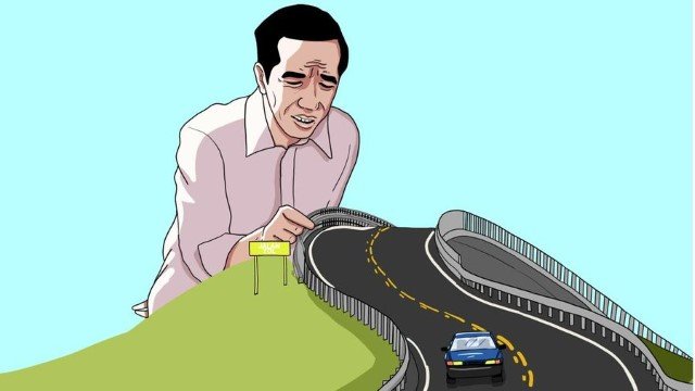 Dibangun Era Jokowi dengan Studi Kelayakan Asal Jadi, Siap-Siap Jalan Tol Jadi Monumen Beton!