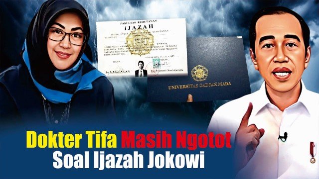 Dokter Tifa: 93% Masyarakat Percaya Ijazah Jokowi Palsu!