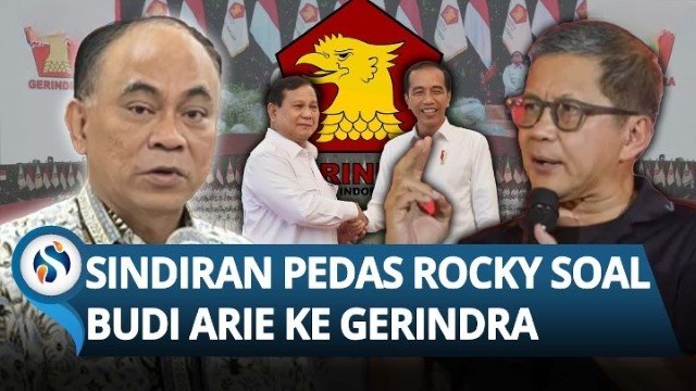 Dugaan Rocky Gerung: Projo ‘Dihibahkan’ ke Gerindra Sebagai Sogokan Politik Agar Kasus-Kasus Jokowi Disetop!