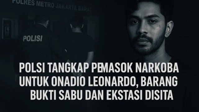 Fakta-Fakta Pemasok Narkoba ke Onadio Leonardo Ditangkap