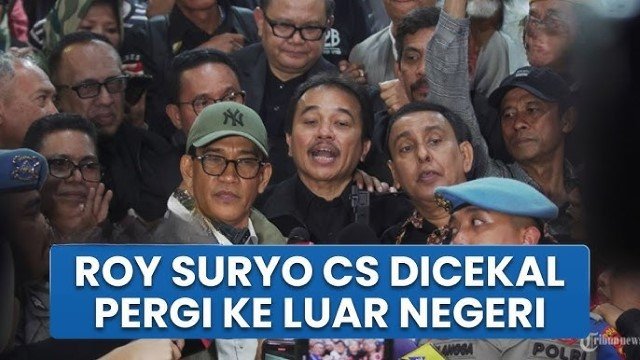 Gerak Dipersempit! Roy Suryo Cs Resmi 'Dicekal' ke Luar Negeri di Kasus Ijazah Jokowi - DEMOCRAZY.ID