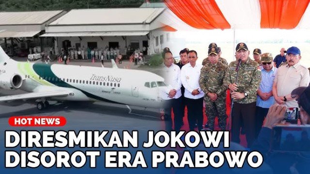 HEBOH Isu Jokowi Resmikan Bandara IMIP, PSI Geram: Ada yang Memanipulasi Fakta!