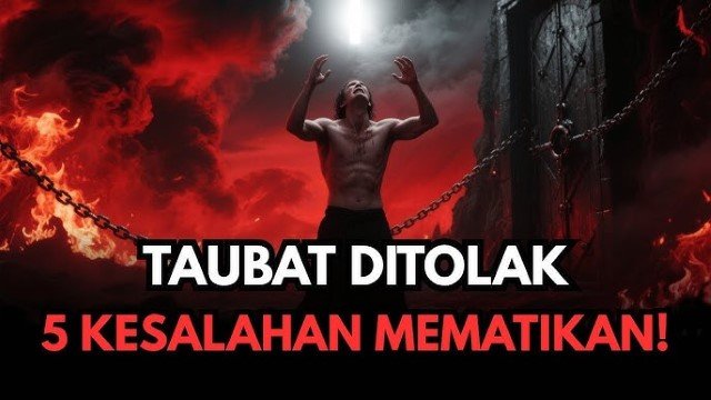 Hati-Hati! Inilah 5 Taubat yang Salah dan Ditolak