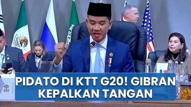 Heboh! Pidato Inggris Gibran di G20 Afrika Selatan Ramai Dikritik: Percaya Diri Tapi Apa Isinya?