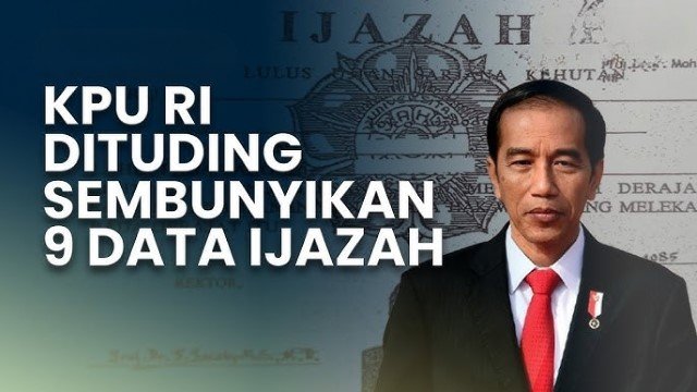 Ijazah Jokowi: KPU Diduga ‘Sembunyikan’ 9 Informasi Ini