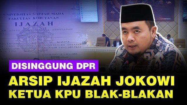Ini Alasan KPU ‘Sembunyikan’ NIM dan Tanda Tangan Rektor di Salinan Ijazah Jokowi