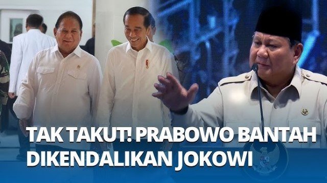 ‘Konflik Intrapsikis’ Prabowo di Balik Bantahan Saya Tidak Dikendalikan Jokowi