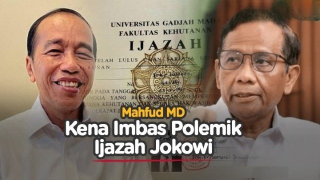Mahfud MD Bantah Dirinya Pernah Sebut Ijazah Jokowi Asli: Itu Pelintiran dan Bohong!