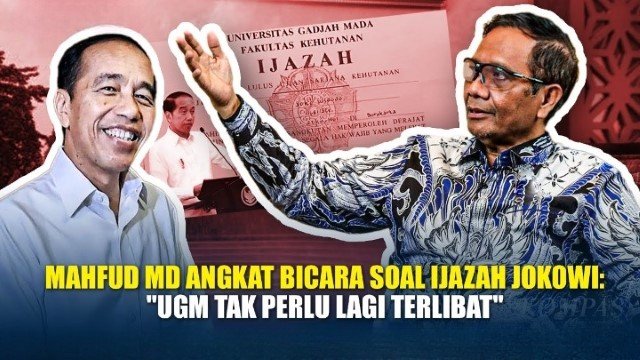 Mahfud MD: UGM Harusnya Tak Campuri Konflik Roy Suryo Cs Vs Jokowi Soal Ijazah!