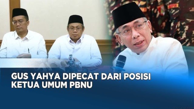 PBNU Benarkan Pemecatan Gus Yahya Terkait ‘Aliran Dana’ Rp100 Miliar