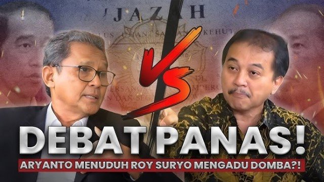 Panas Adu Argumen, Irjen Aryanto Sutadi ‘Bentak’ Roy Suryo Soal Ijazah Jokowi: Jangan Sok-Sokan!