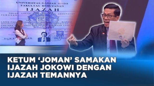 Pertama Kali Andi Azwan Tampilkan Foto Ijazah Asli Jokowi, Refly Harun: Foto Juga Bisa Ada Filternya!